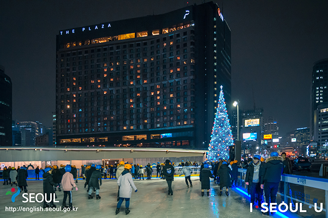 2018年首尔广场溜冰场开放