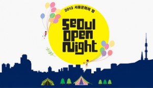 2013 首尔文化之夜“首尔，夜，一起玩吧！”