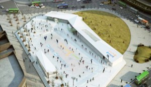 首尔广场滑冰场开放