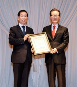 朴元淳市长的希望日记——《获“首尔市法律消费者联盟奖”》