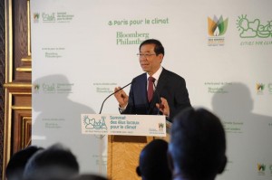 朴元淳市长出席法国巴黎气候大会