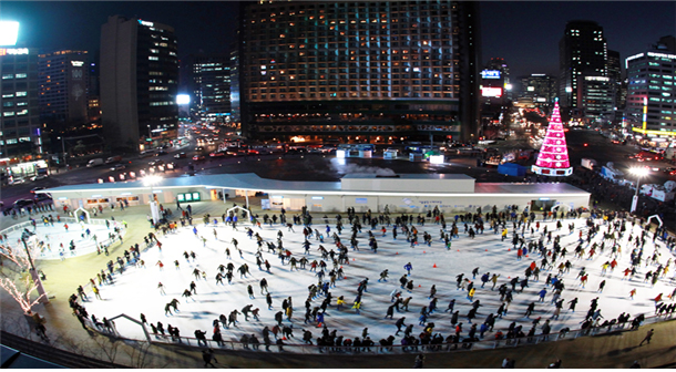 2017年首尔广场溜冰场开放
