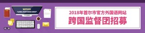 2018年首尔市代表外国语网站国际监督团招募