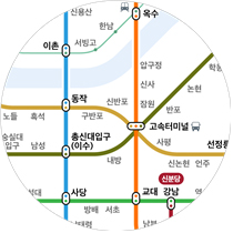 首尔市发行色觉障碍版地铁路线图