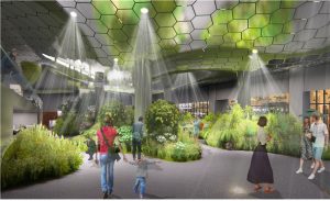 首尔市钟阁站闲置地下空间改造为“太阳能庭园”