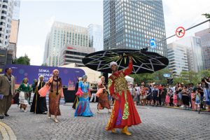首尔市在首尔广场举办世界城市文化庆典