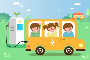 2022年首尔市普及电动儿童校车