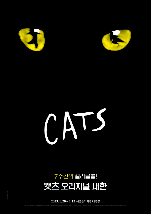 [世宗文化会馆]音乐剧《猫》访韩公演-首尔（Musical CATS）