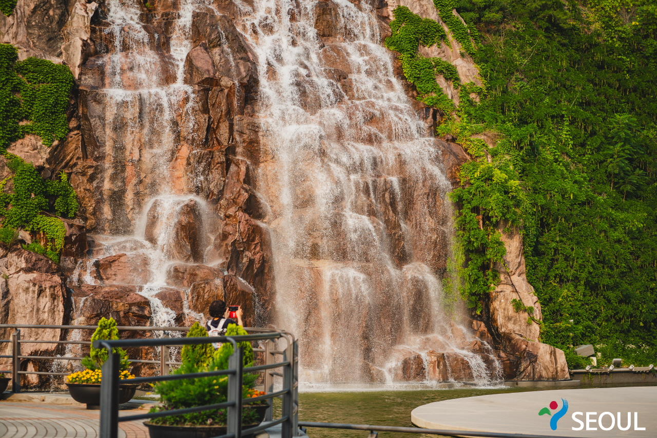 龙马瀑布公园，避暑纳凉的好去处-6