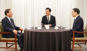 首尔市市长、京畿道道知事、仁川市市长会晤