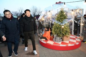 参观浪漫汉江圣诞集市及汉江雪橇场-3