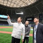 MLB世界巡回赛首尔系列赛高尺天空巨蛋现场检查-1