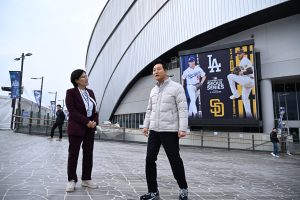 MLB世界巡回赛首尔系列赛高尺天空巨蛋现场检查-4