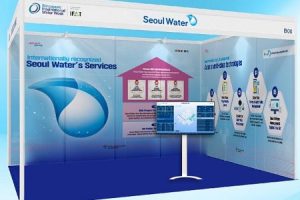 首尔市在东南亚最大规模的新加坡国际水博会上宣传“Seoul Water”阿利水