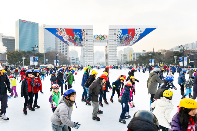 【首尔】奥林匹克公园滑冰场将于12月20日开放